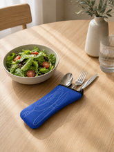 Load image into Gallery viewer, 3 Piece Lightweight Stainless Steel Travel / Camping Cutlery Set and Case